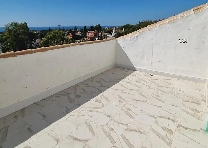 דירה Duplex Nueva Andalucia Con Maravillosas Vistas Al Mar מארבלה