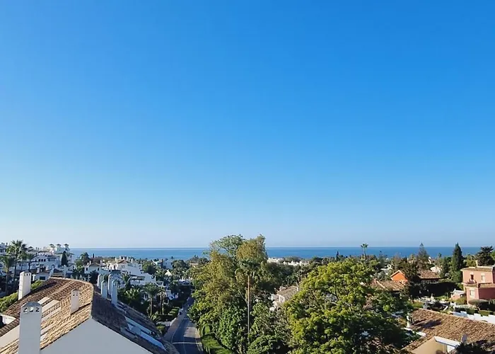 Duplex Nueva Andalucia Con Maravillosas Vistas Al Mar ماربيا